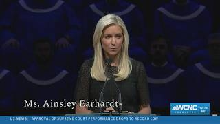 Ainsley Earhardt reads scripture at Lindsey Graham's funeral