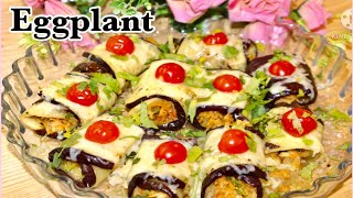 Eggplant recipe. Wonderful Stuffed Eggplant recipe. 
طرز تهيه بادنجان خوشمزه و آسان