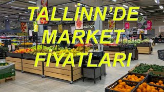 VLOG 72 - TALLİNN/ESTONYA'DA MARKET FİYATLARI