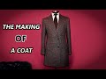 The making of a coat mens coat