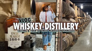 Uncle Nearest WHISKEY Distillery Tour &amp; Whiskey TASTING! Nashville VLOG! Come with me to Tennessee!