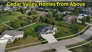 Peaceful Neighborhood Living from Above Drone Home Waterloo IA - RSTech Drones