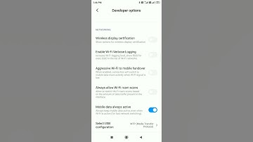 Enable touch pointer in mi redmi phone