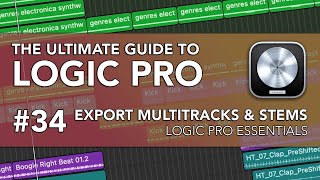 Famous Logic Pro #34 - Export Multitracks and Stems Net Worth
