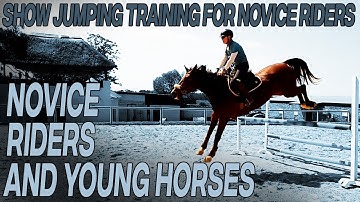 Show jumping training for novice riders - Get better at related distances