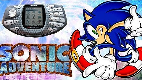 What if Sonic Adventure was on the Nokia N-Gage?