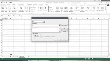 Excel consolidata data by Chris Menard