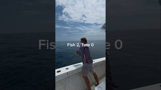 Round Two for Tate & HUGE Fish #bigfish #fishingfail #offshorefishing