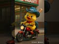 Duck and girl