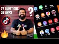 77 Questions To TikTok & 58 Other Apps - TikTok Permanent BAN?🔥🔥🔥