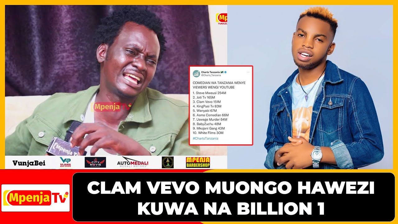 STEVE MWEUSI AMLIPUA CLAM VEVO '' HAWEZI KUWA NA BILLION 2/ IHEFU WAMEMZOEA YANGA'' / CLAM NI MUONGO