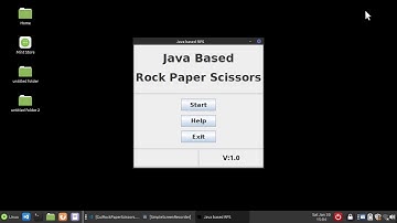 Rock Paper Scissors Using Java GUI Swing