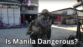 American Father and Son REACT to How Dangerous is Manila Street Life?