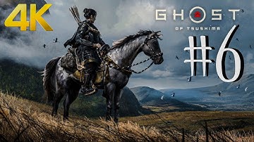 Ghost of tsushima story gameplay part 6 on PS5 4K 60 FPS rescuing taka from Mongols