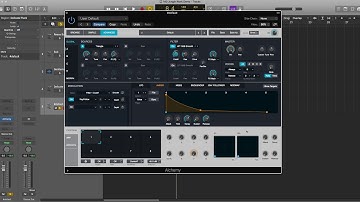 Creating a Pluck, Key Follow and Effects