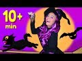 Halloween Songs for Children, Kids and Toddlers with Ten Scary Steps + Finger Family and More!