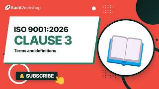 ISO 9001 Clause 3 Explained: Terms and Definitions
