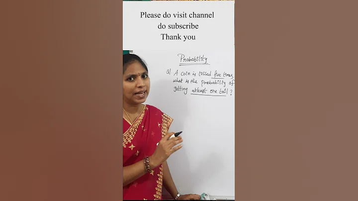 Probability Short 4 | Coins | eQuest by Surekha | #Shorts