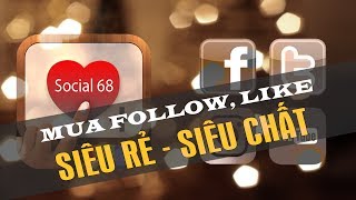 Hướng dẫn cách mua follow, mua like,... trên Social68 screenshot 2