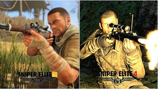 Sniper Elite 3 Vs Sniper Elite 4 | Comaprison