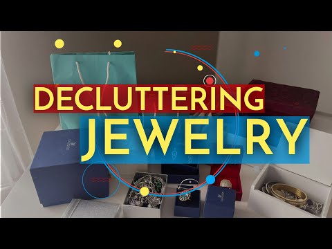 Motivation for decluttering 🔴I&rsquo;m taking apart jewelry💍How to clean silver at home 👍🏻💍