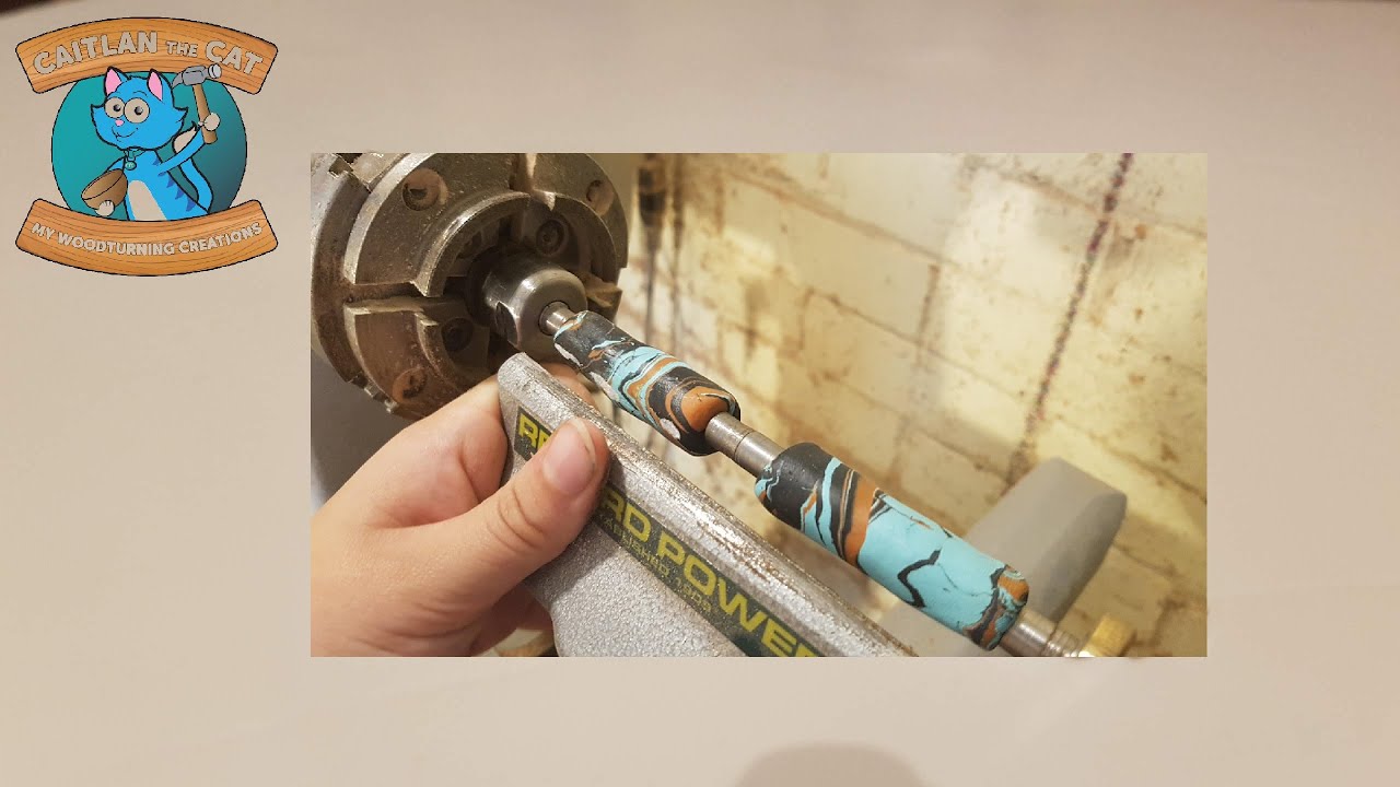 Woodturning | Marvelous Marbled Milliput Millipen