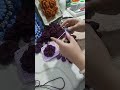 Crochet Cardigan with layered flowers | The Crochet Nest