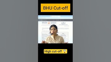 BHU High Cut-off? 😱 #bhu #banarashinduuniversity #cuet2025 #cuet #trending #viral #cutoff #cuetug