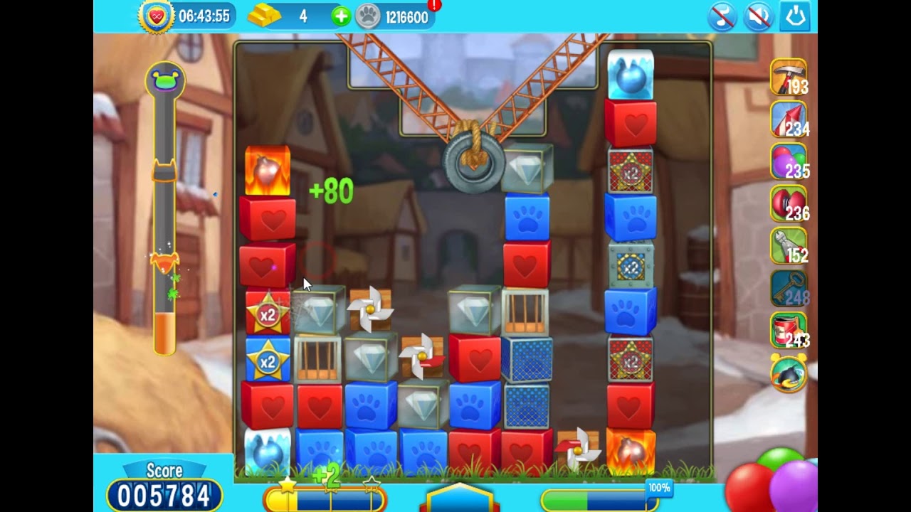 Pet Rescue Saga level 3740 no boosters
