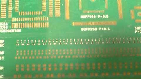 0402 placement demonstration on a upgraded Universal GSM