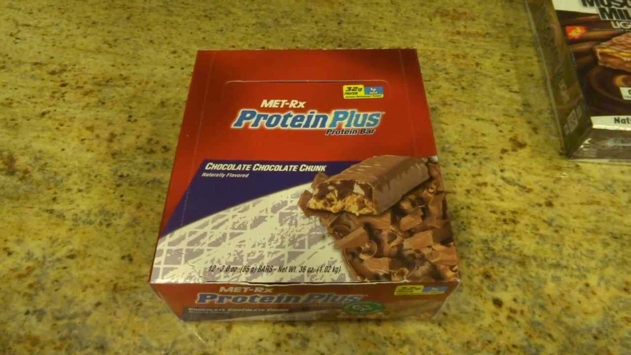 MetRX Protein Bar Healthy Candy Bar Fitness and Workout Weight Loss