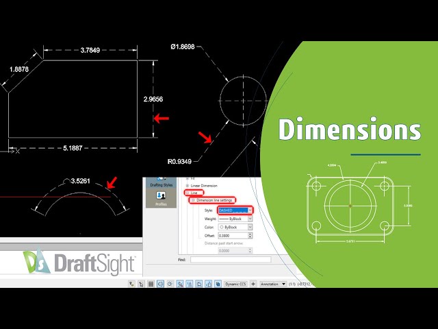 Change LineStyle of Dimension in Dimension Style