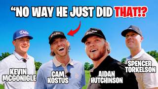 Aidan Hutchinson, Kevin McGonigle & Spencer Torkelson Make Golf WAY Too Funny