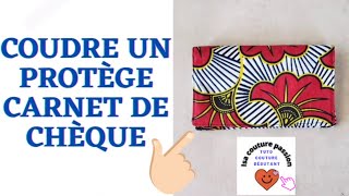 Checkbook cover sewing tutorial @IsacouturePassion