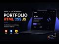 Simple Portfolio Website Using HTML, CSS & JavaScript | Beginner Project