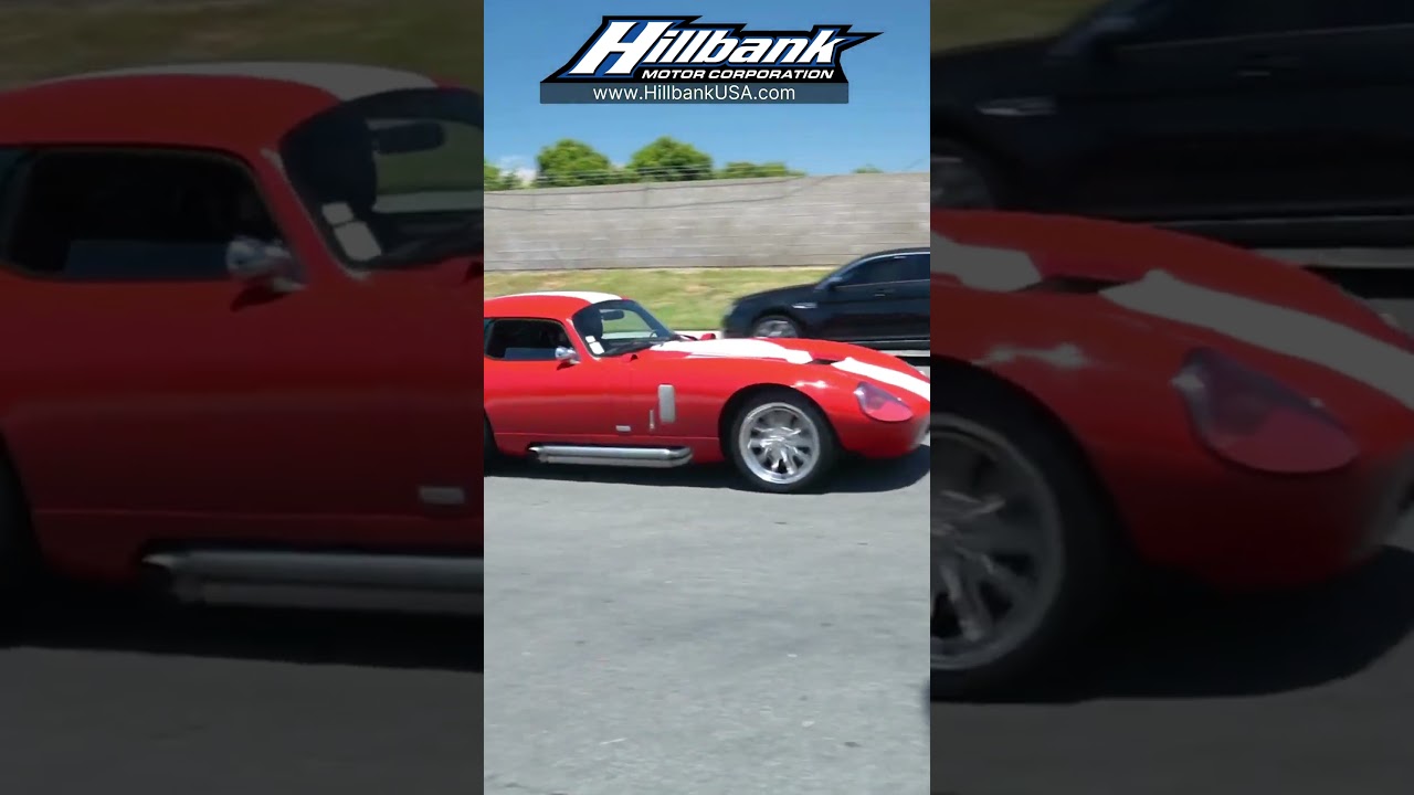 Superformance Daytona Coupe Driving Past