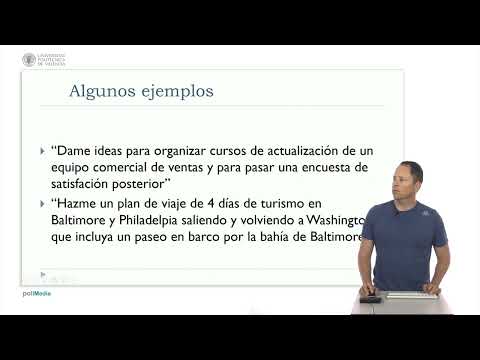 ChatGPT como generador de ideas. | 20/37 | UPV