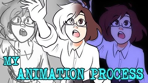 TRYING TO MAKE A COOL ANIMATION WITH SONY VEGAS AND PAINT TOOL SAI + animation process