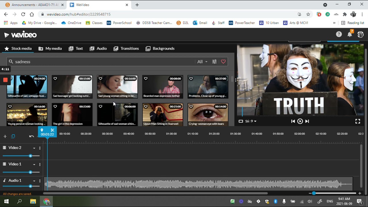 Stock Footage from WeVideo