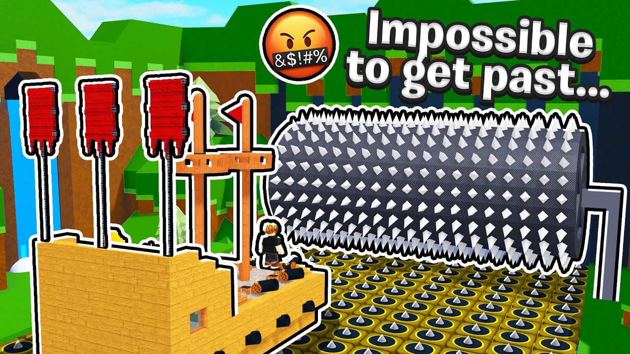 I made it impossible to reach the end In Build a Boat...