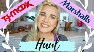 MASSIVE TJ MAXX \& MARSHALLS HAUL 2018 | Paige Koren