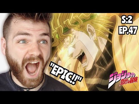 F***ING EPIC FIGHT!!! | JOJO'S BIZARRE ADVENTURE *PART 3* EPISODE 47 | (S2 EP:47) REACTION!