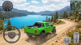 ジープカーシミュレーター4x4オフロードドライビングAndroidゲームプレイ screenshot 1