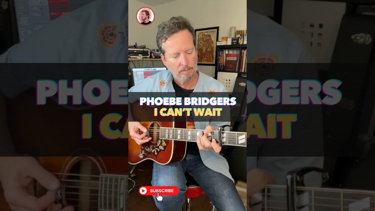 Phoebe Bridgers   I Can't Wait   Guitar Tutorial & Lesson   SHORT