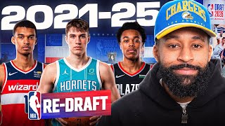 Re-Drafting the 2021 Through 2025 NBA Draft Classes