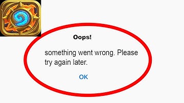 Fix Hearthstone Oops Something Went Wrong Error | Fix Hearthstone something went wrong error |PSA 24
