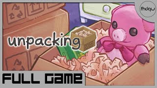 Unpacking [PC] Full Gameplay Playthrough (No Commentary)