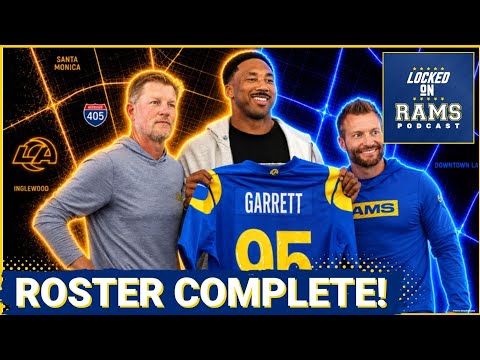 MASTERS: Los Angeles Rams Finish DREAM Offseason; Finalize 53-man Roster, Practice Squad & Captains!