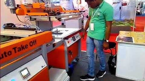 Screen Printing Machine With Auto Take off & UV from Umrao Automation. 918530552727, 8660976819