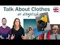 How to talk about clothes in english  spoken english lesson